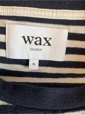 Wax London striped shirt size medium